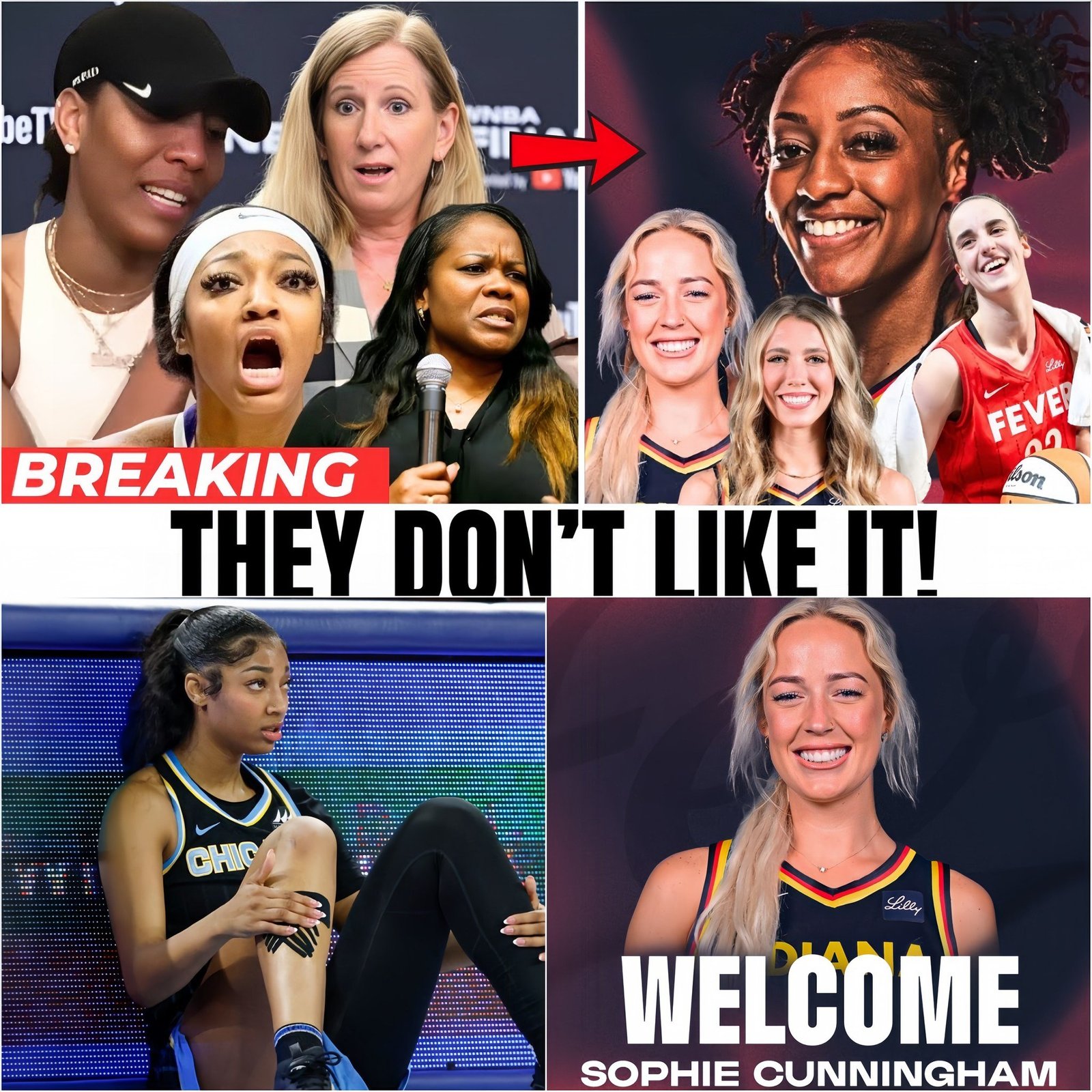 WNBA Furious After Supporting Indiana Fever’s Signing Of Major Star Players To Help Caitlin Clark Win 2025 Title!