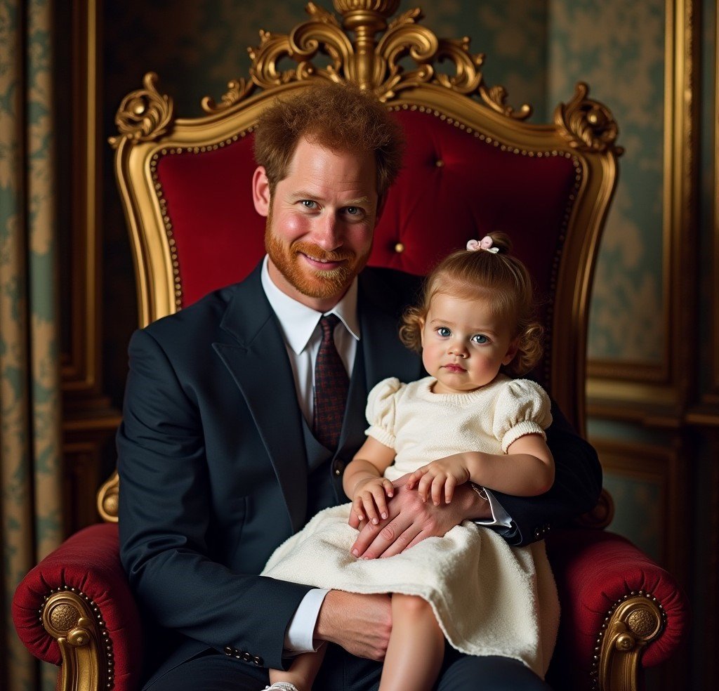 My Darling Daughter, This Is Our Place” – Prince Harry Returns to the Palace