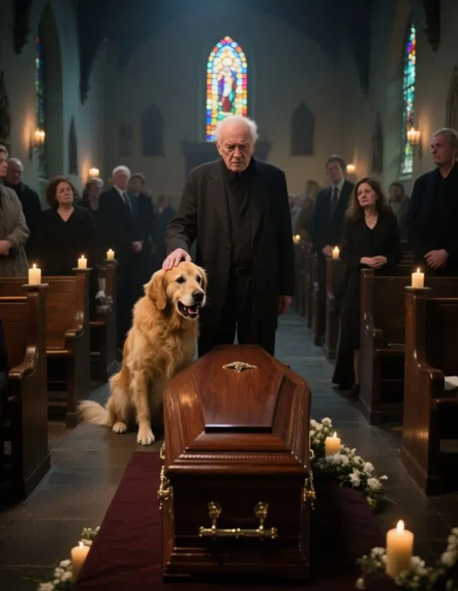 At My Granddaughter’s Funeral, Her Dog Wouldn’t Stop Barking Near the Coffin…