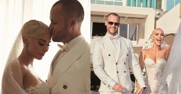 “Her wedding dress left guests speechless — and the photo says it all” ‍ When Ellie Gonsalves shared pics of her…